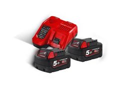Kit cargador + baterías Milwaukee M18 NRG-502C