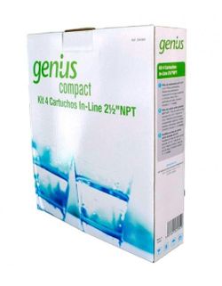Kit cartuchos reemplazo ATH Genius Compact