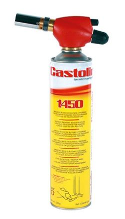 Kit soplete Castolin 1450 + 2 botellas 1450