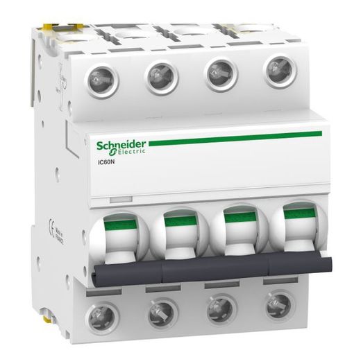 Magnetotérmico Schneider Electric A9F79432 IC60N 4P 32A C