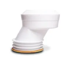 Manguito WC semirigido máxima excentricidad salida vertical