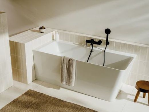 Mezclador monomando Roca Ona negro exterior para ducha
