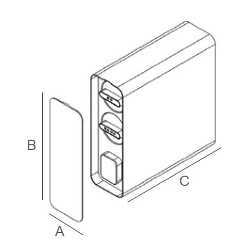 Ósmosis Cabel 800GPD grifo estándar