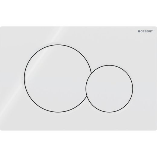 Pulsador doble descarga blanco alpino Geberit Sigma 115.770.11.5