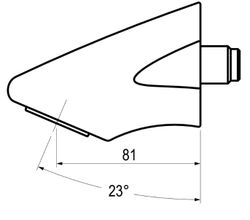 Rociador ducha Presto Arte antivandálico