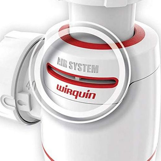 Sifón con toma Wirquin Neo Air diámetro 40 mm