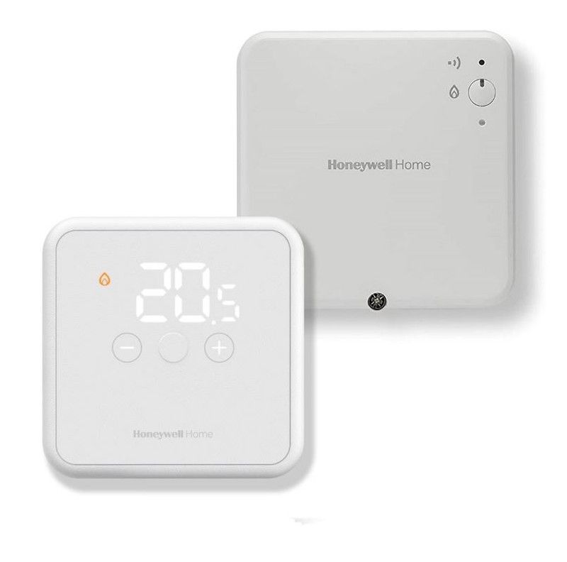 Termostato ambiente blanco Honeywell DT4R inalámbrico