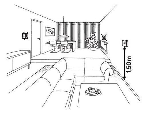 Termostato ambiente digital Baxi TD 1200