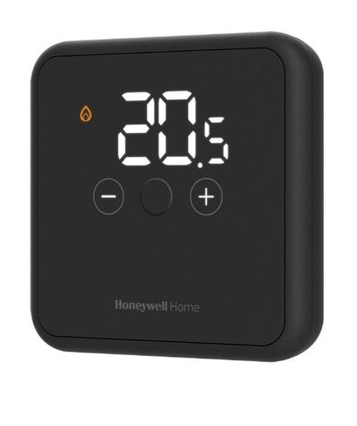 Termostato ambiente negro Honeywell DT4 cableado