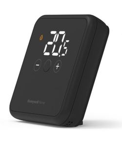 Termostato ambiente negro Honeywell DT4R inalámbrico