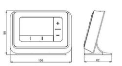 Termostato programable inalámbrico Honeywell T4R